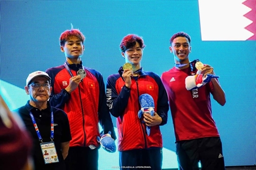 Đội tuyển bơi Việt Nam giành 8 huy chương vàng châu Á

